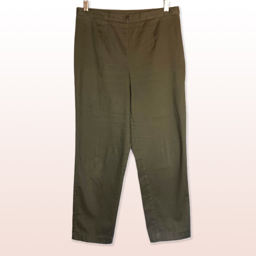 Ann Taylor Olive Capri Pants Size 10P